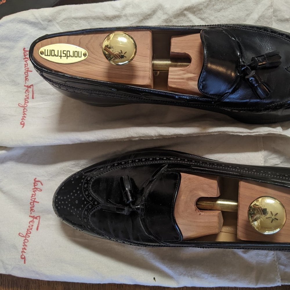 Mens Italian Leather Dress Shoes